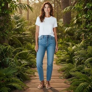 Tory Burch Thora Sandals Espadrille Jute Thong Gunmetal/Tan Size-7 GUC